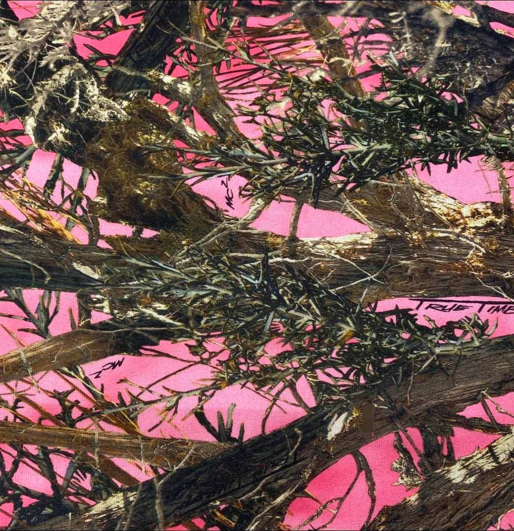 Automotive Pink Camo Headliner